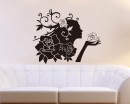 Rose Fairy Vinyl Art Decals Modern Wall Art